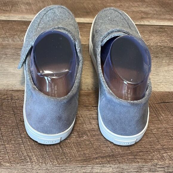 TOMS Altair Slip-On Loafers Women’s Size 8.5 Felt Suede Gray. EUC - Picture 4 of 8